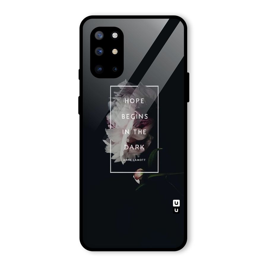 Dark Hope Glass Back Case for OnePlus 8T