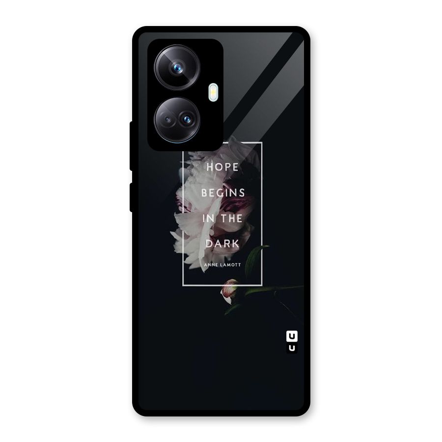 Dark Hope Glass Back Case for Realme 10 Pro Plus