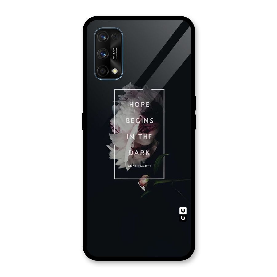 Dark Hope Glass Back Case for Realme 7 Pro