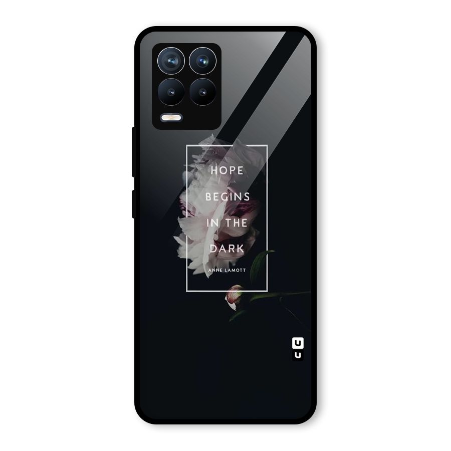 Dark Hope Glass Back Case for Realme 8