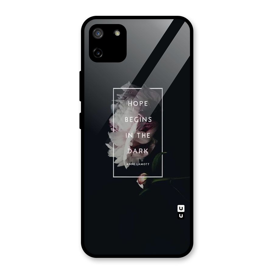 Dark Hope Glass Back Case for Realme C11