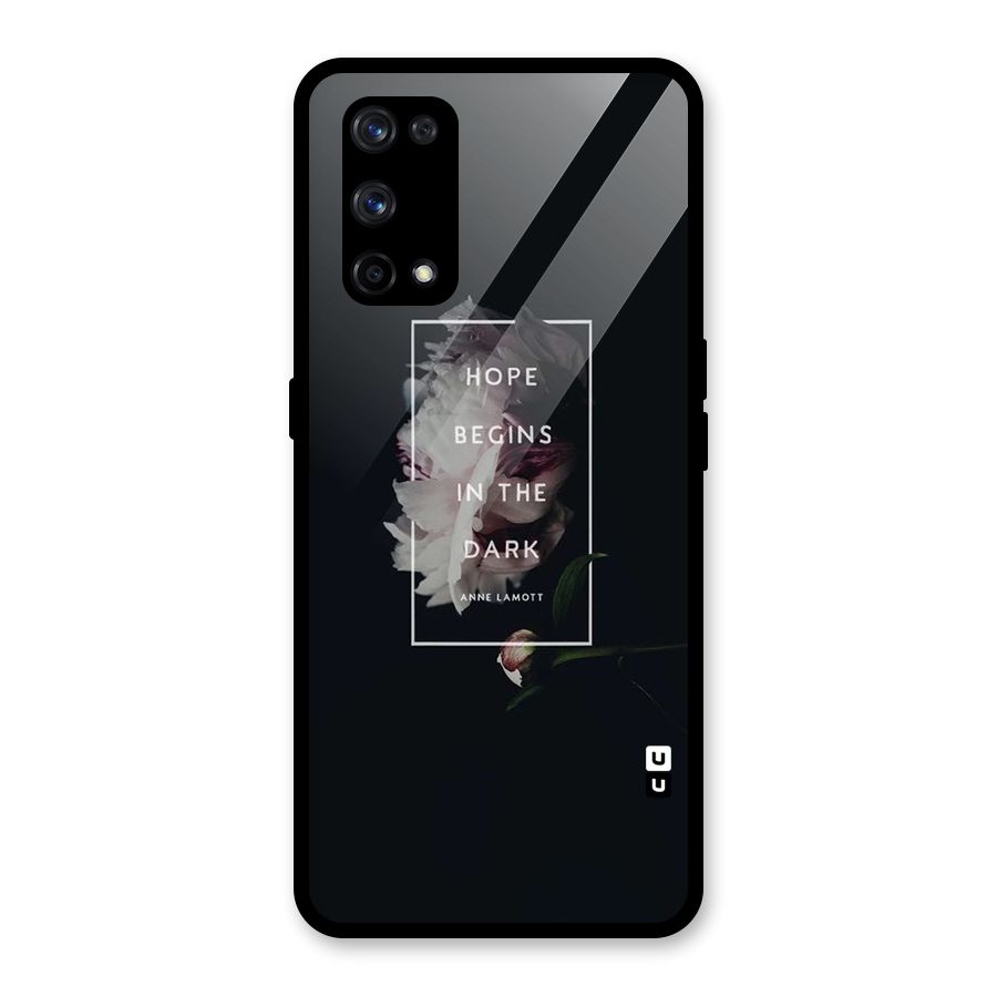 Dark Hope Glass Back Case for Realme X7 Pro