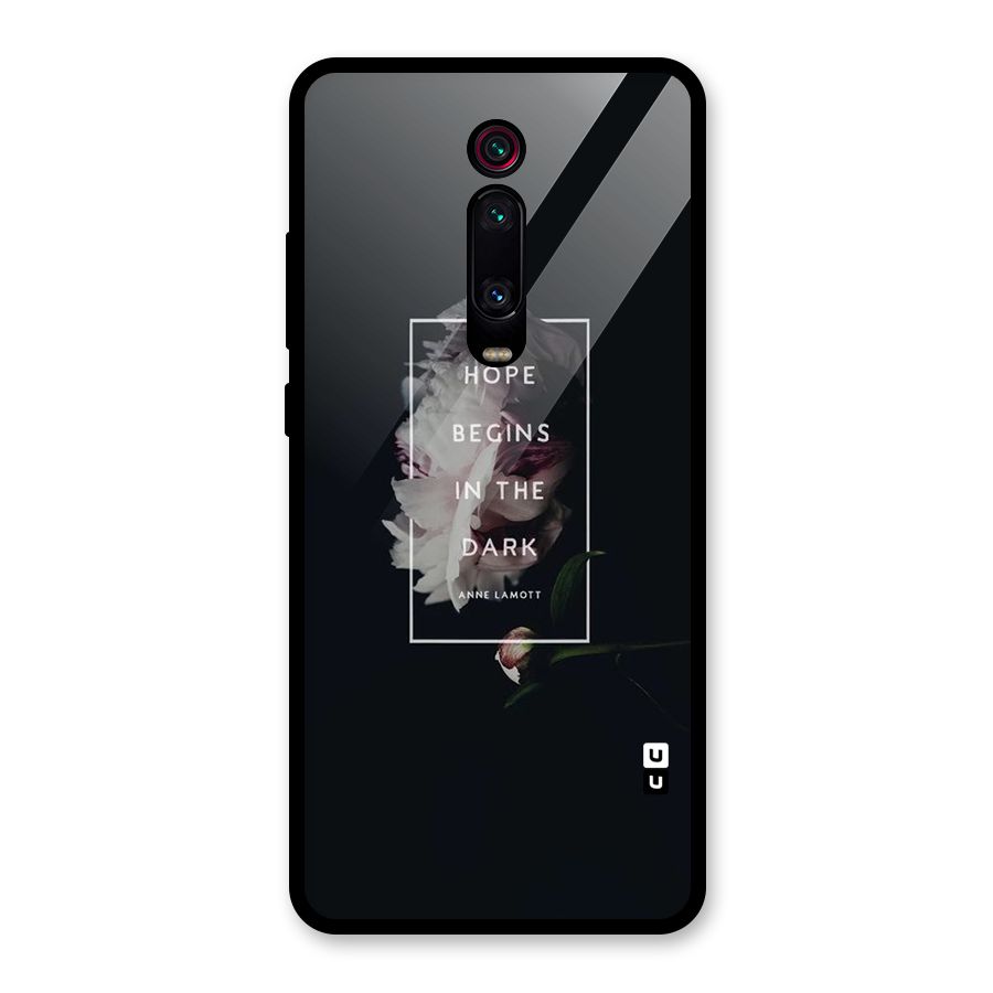 Dark Hope Glass Back Case for Redmi K20 Pro
