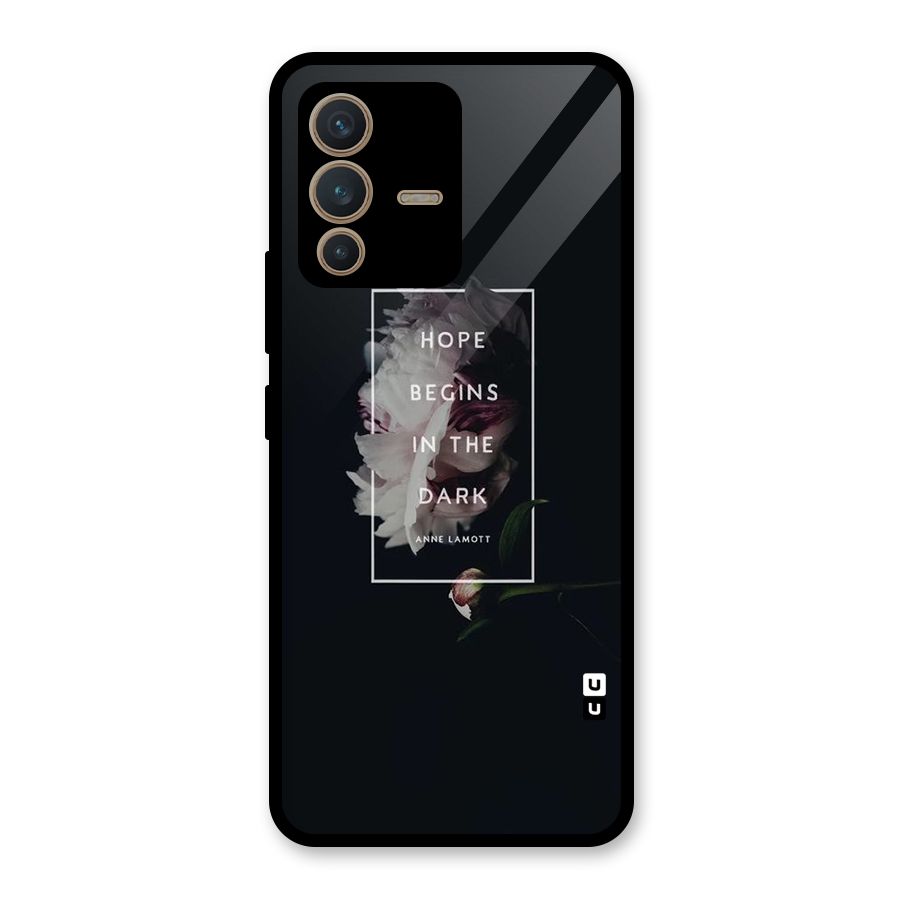 Dark Hope Glass Back Case for Vivo V23 5G