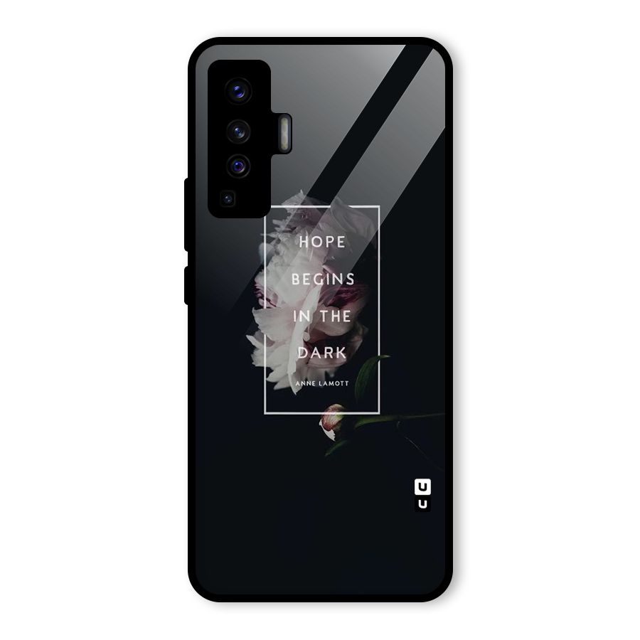 Dark Hope Glass Back Case for Vivo X50