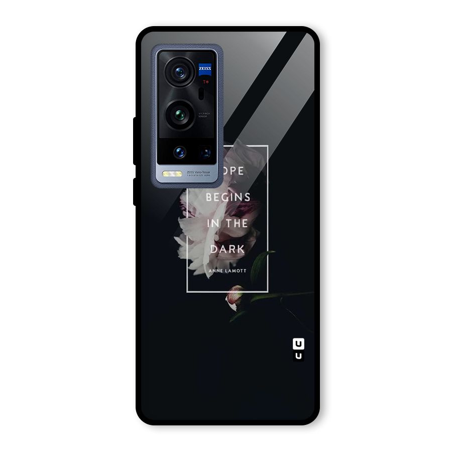 Dark Hope Glass Back Case for Vivo X60 Pro Plus