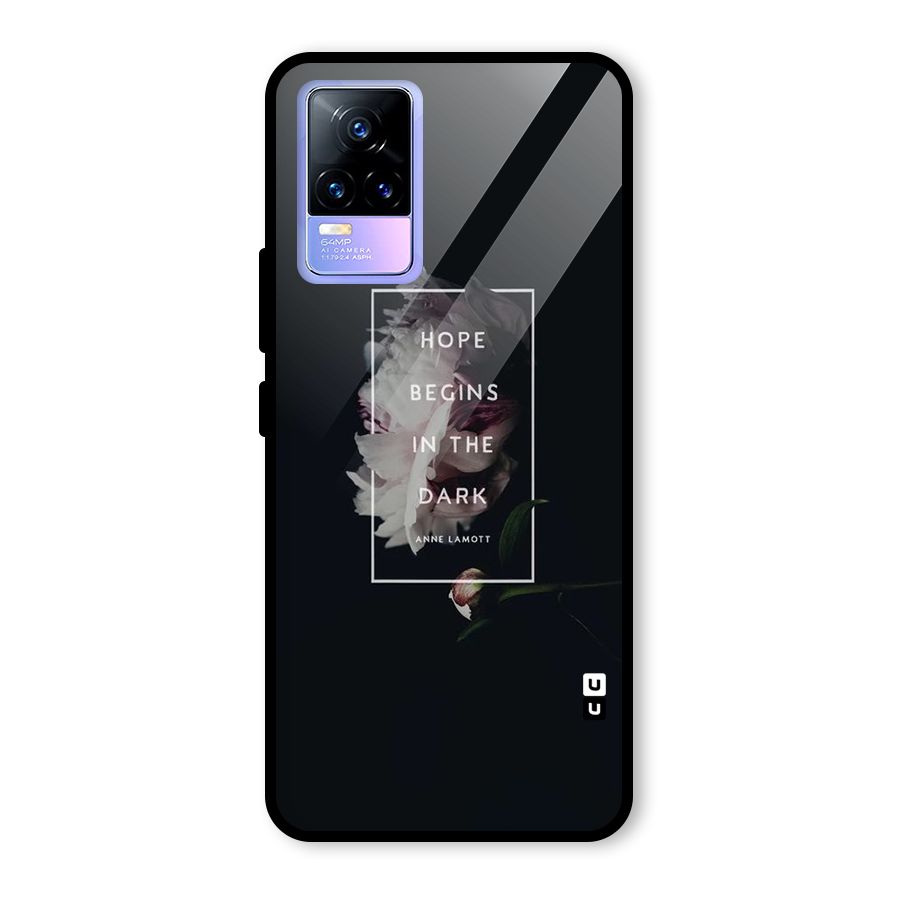 Dark Hope Glass Back Case for Vivo Y73