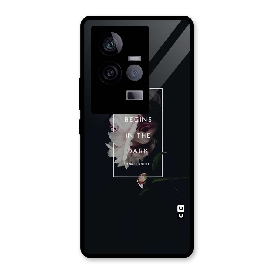 Dark Hope Glass Back Case for Vivo iQOO 11 5G