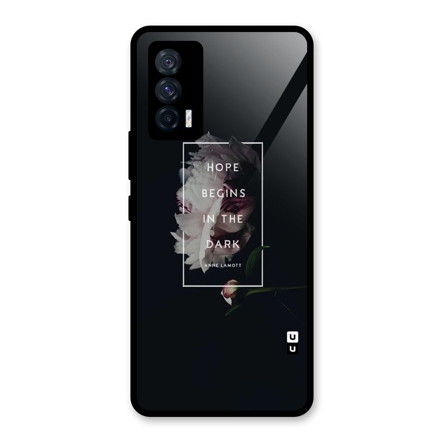Dark Hope Glass Back Case for Vivo iQOO 7 5G