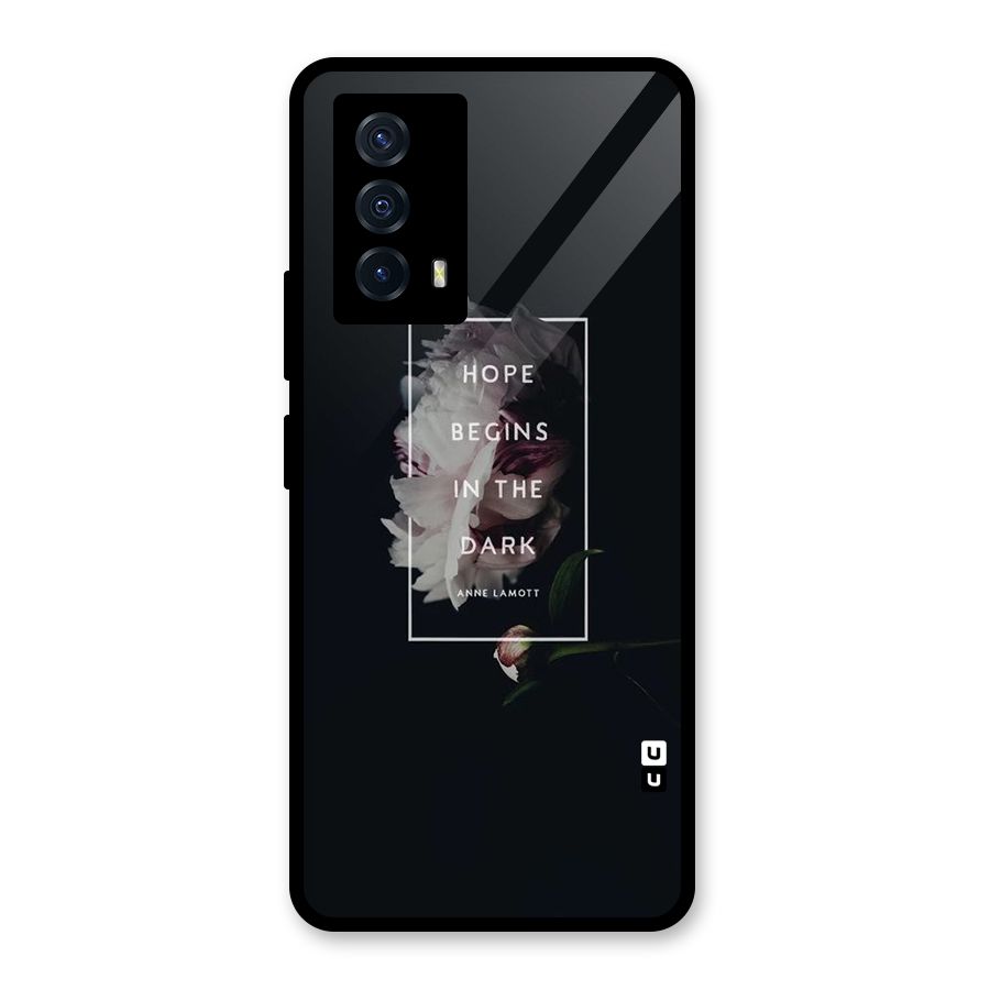 Dark Hope Glass Back Case for Vivo iQOO Z5