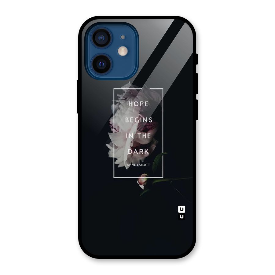 Dark Hope Glass Back Case for iPhone 12 Mini