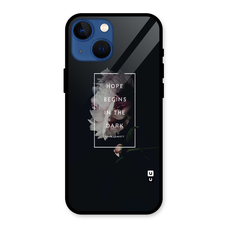 Dark Hope Glass Back Case for iPhone 13 Mini