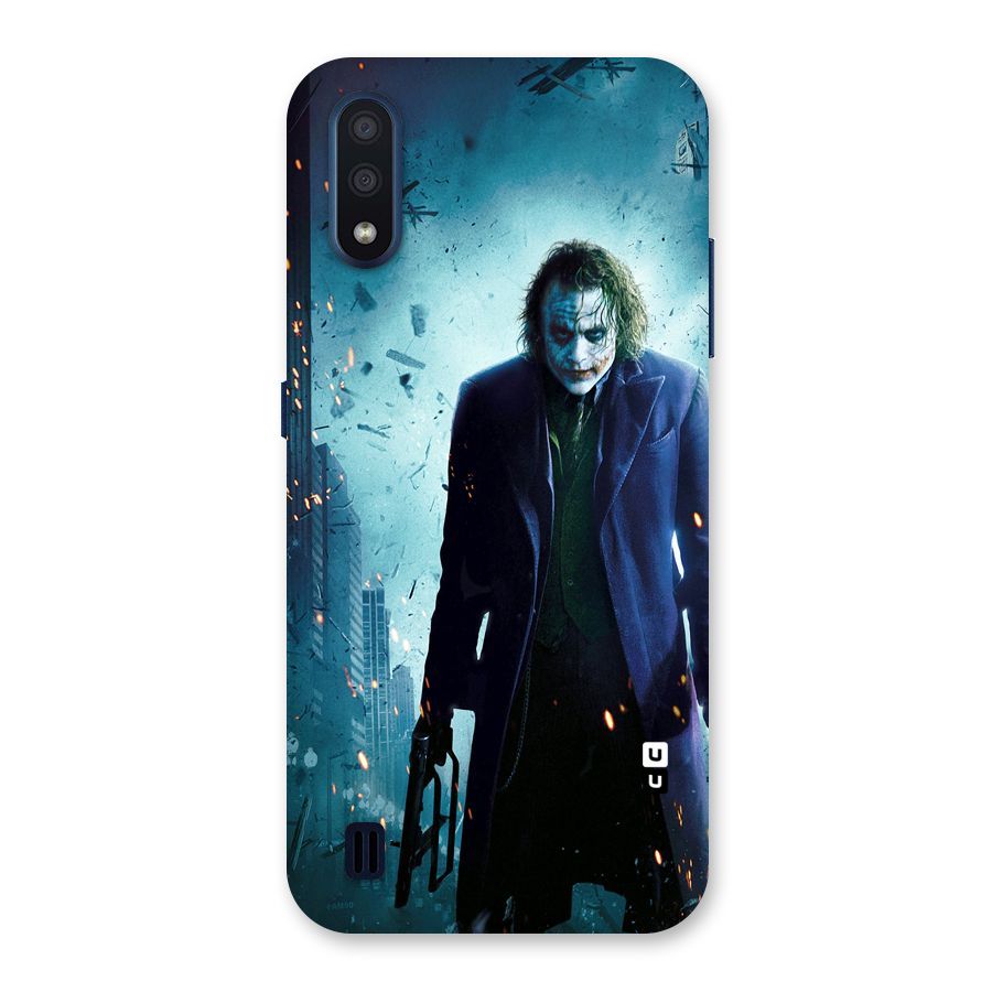 Dark Knight Joker Back Case for Galaxy M01