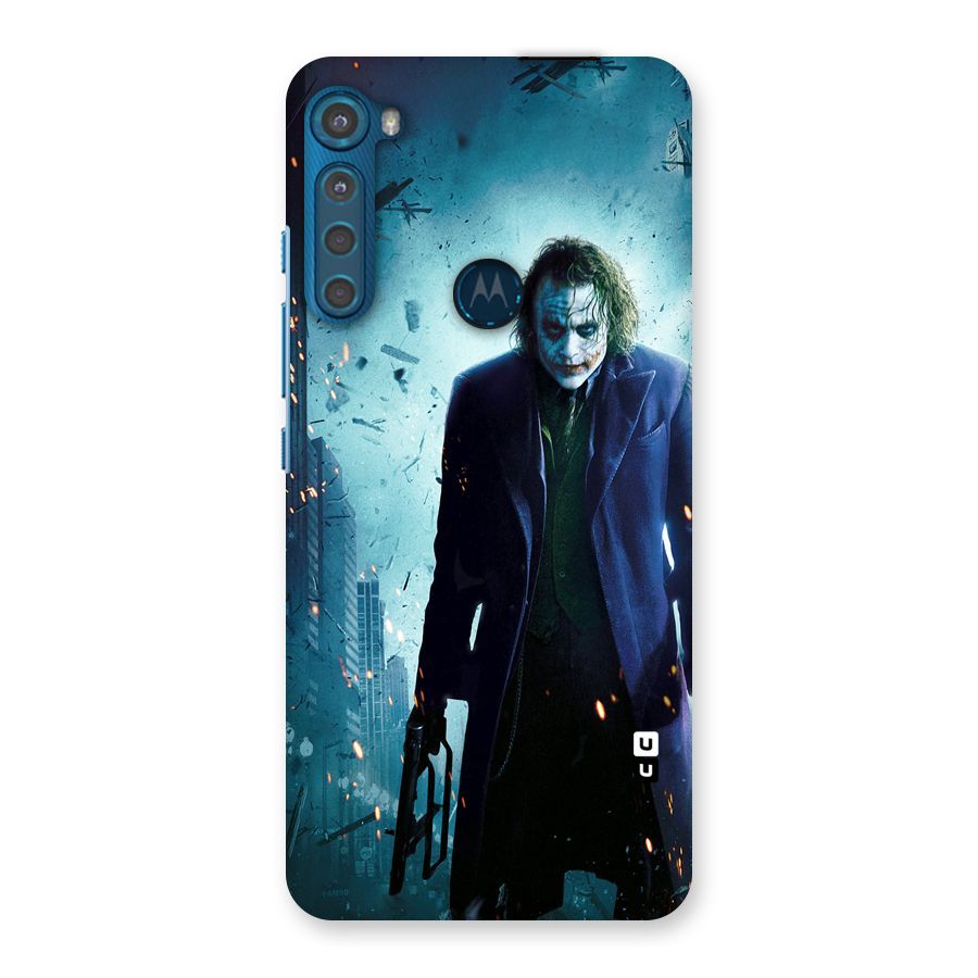 Dark Knight Joker Back Case for Motorola One Fusion Plus