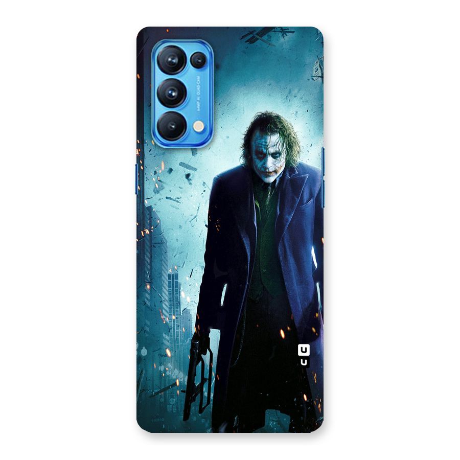 Dark Knight Joker Back Case for Oppo Reno5 Pro 5G