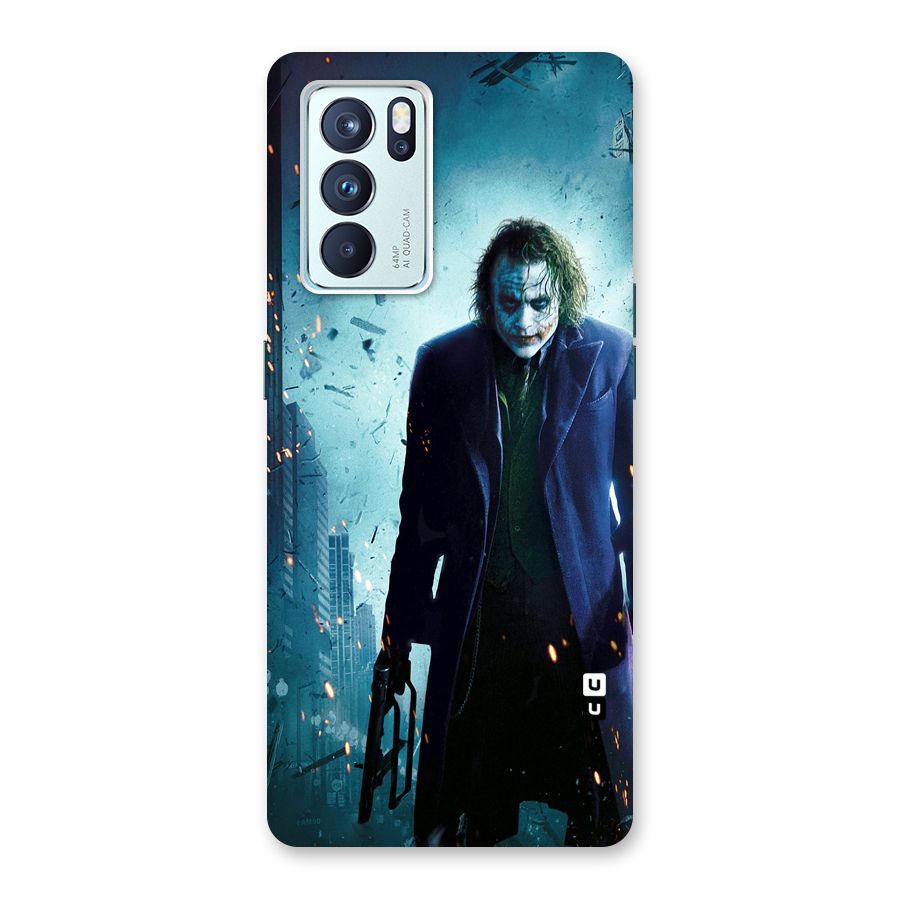 Dark Knight Joker Back Case for Oppo Reno6 Pro 5G