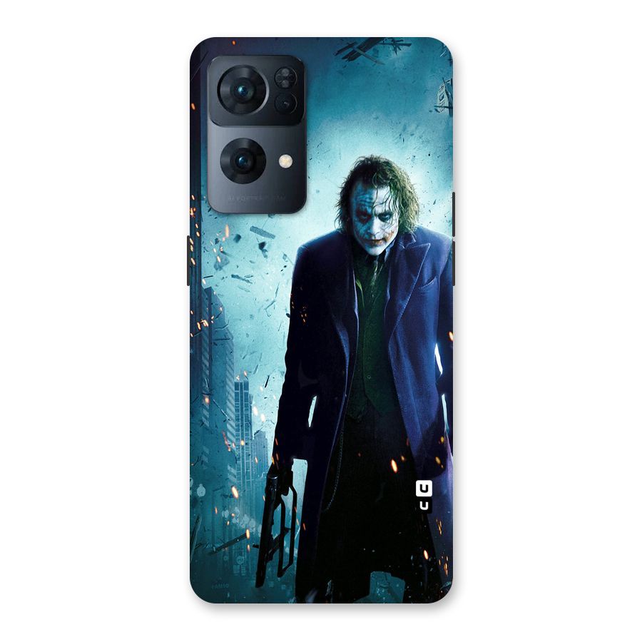 Dark Knight Joker Back Case for Oppo Reno7 Pro 5G