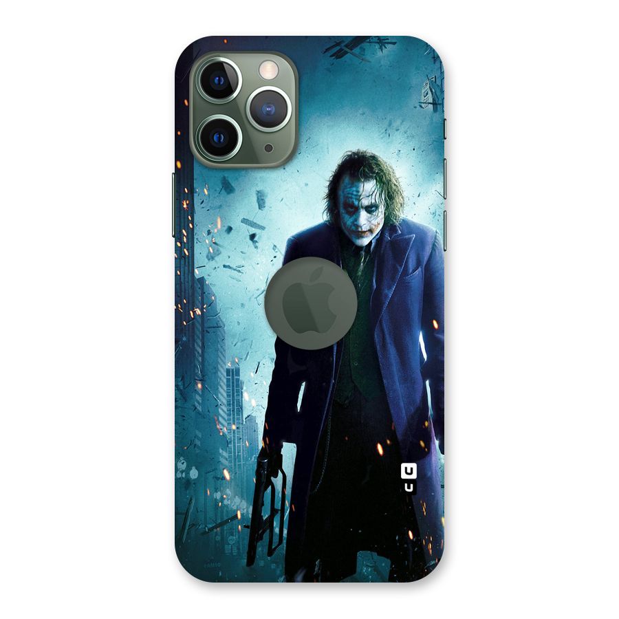 Dark Knight Joker Back Case for iPhone 11 Pro Logo  Cut