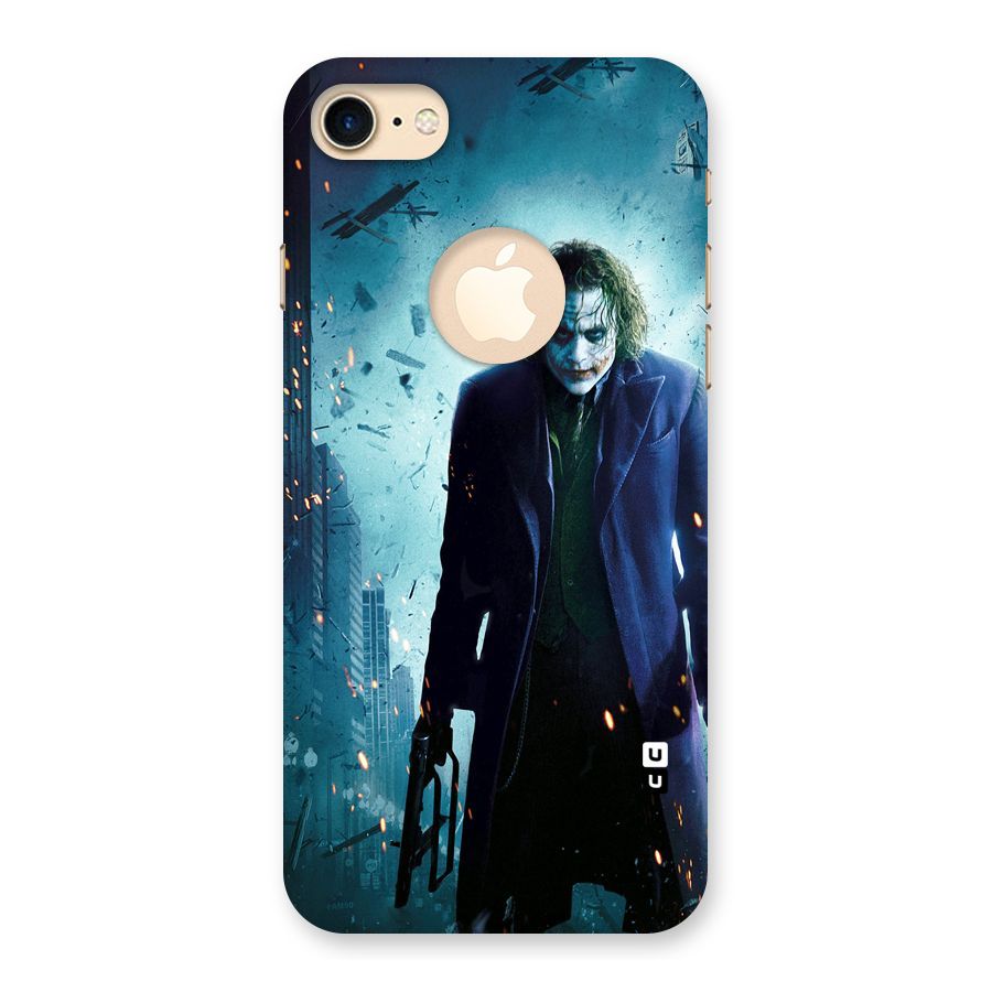 Dark Knight Joker Back Case for iPhone 7 Logo Cut