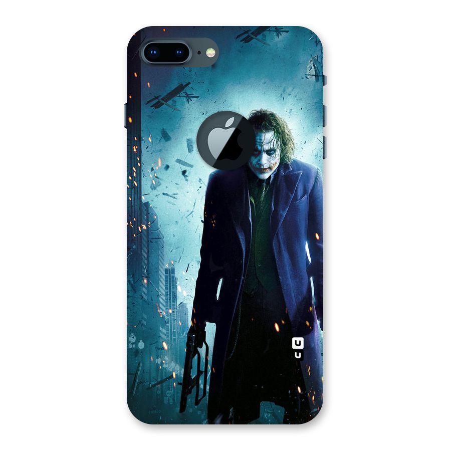 Dark Knight Joker Back Case for iPhone 7 Plus Logo Cut