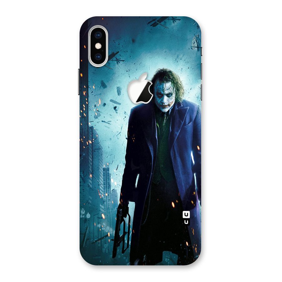 Dark Knight Joker Back Case for iPhone XS Max Apple Cut