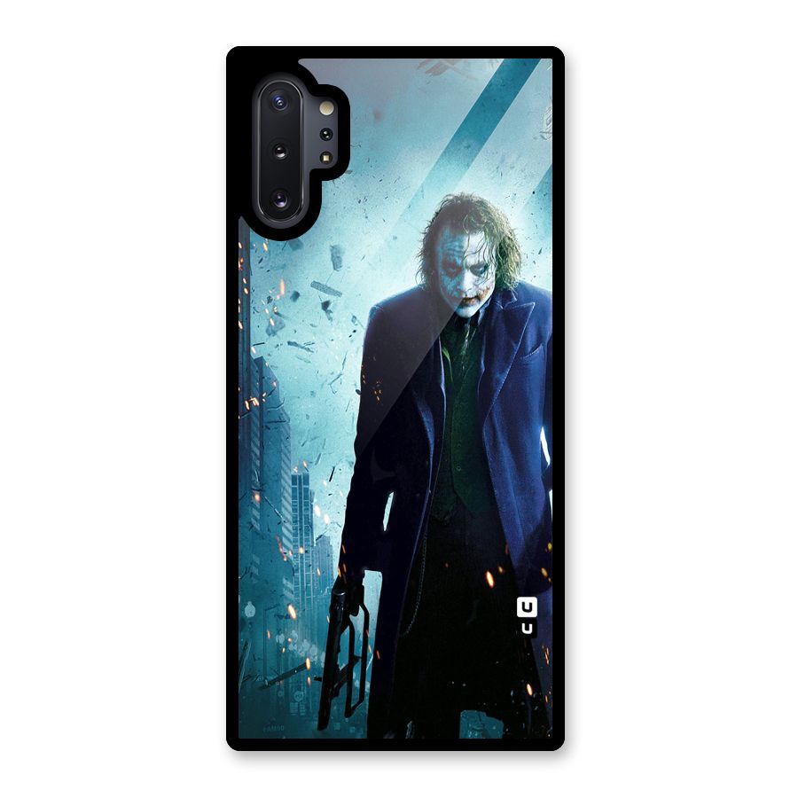 Dark Knight Joker Glass Back Case for Galaxy Note 10 Plus