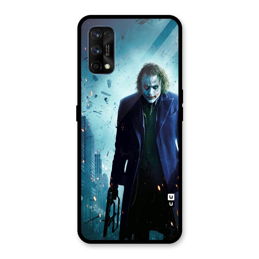 Dark Knight Joker Glass Back Case for Realme 7 Pro