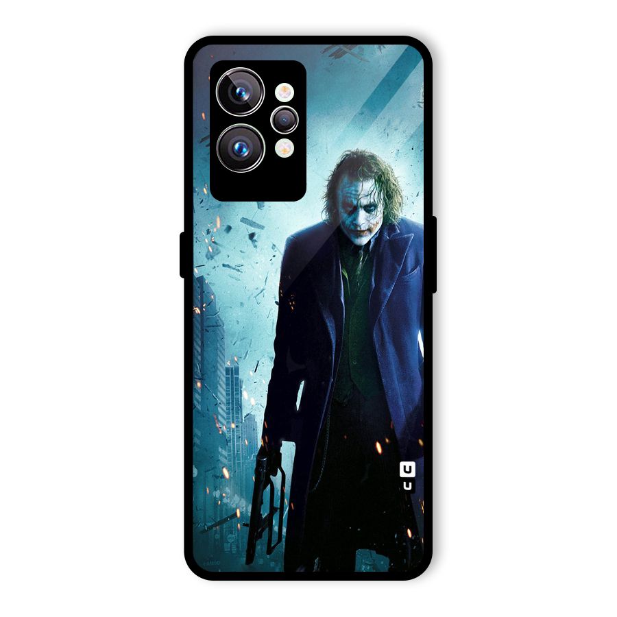 Dark Knight Joker Glass Back Case for Realme GT2 Pro