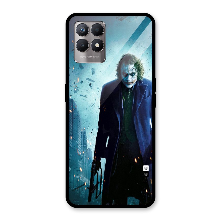 Dark Knight Joker Glass Back Case for Realme Narzo 50