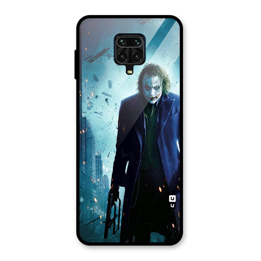 Dark Knight Joker Glass Back Case for Redmi Note 10 Lite
