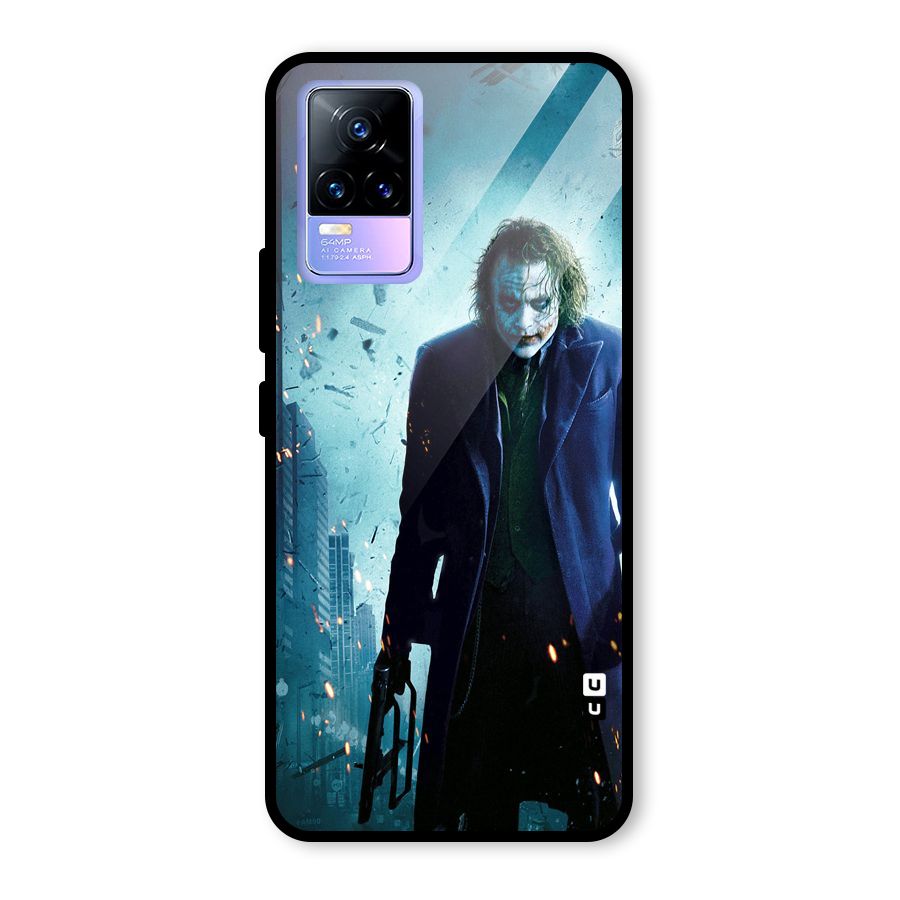 Dark Knight Joker Glass Back Case for Vivo Y73