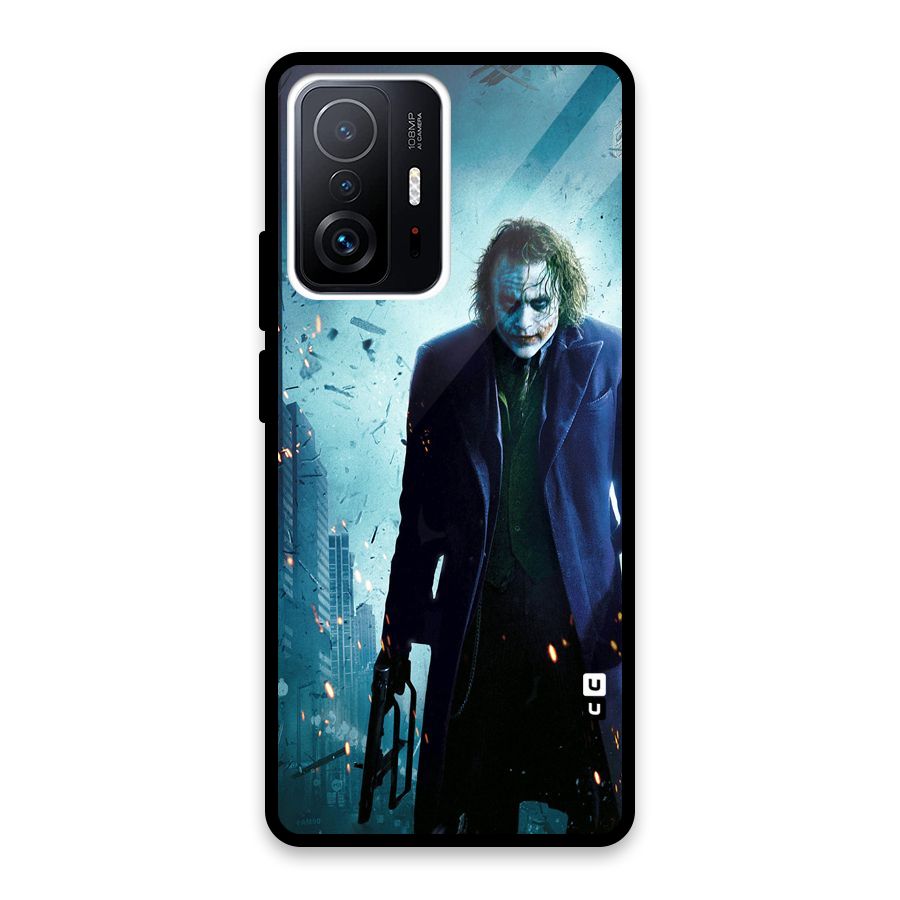 Dark Knight Joker Glass Back Case for Xiaomi 11T Pro