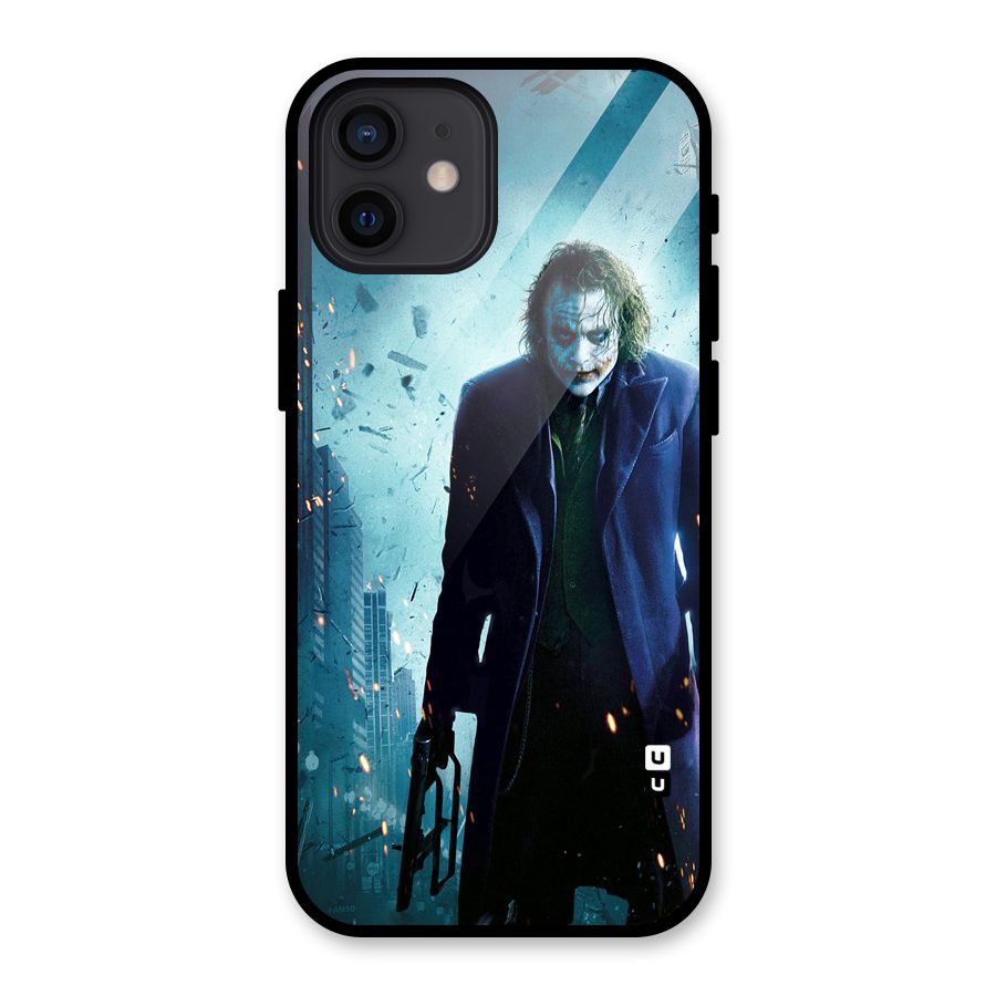 Dark Knight Joker Glass Back Case for iPhone 12