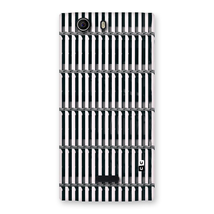 Dark Lines Pattern Back Case for Canvas Nitro 2 E311