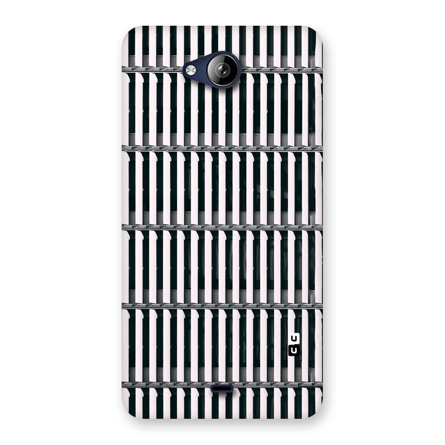 Dark Lines Pattern Back Case for Canvas Play Q355