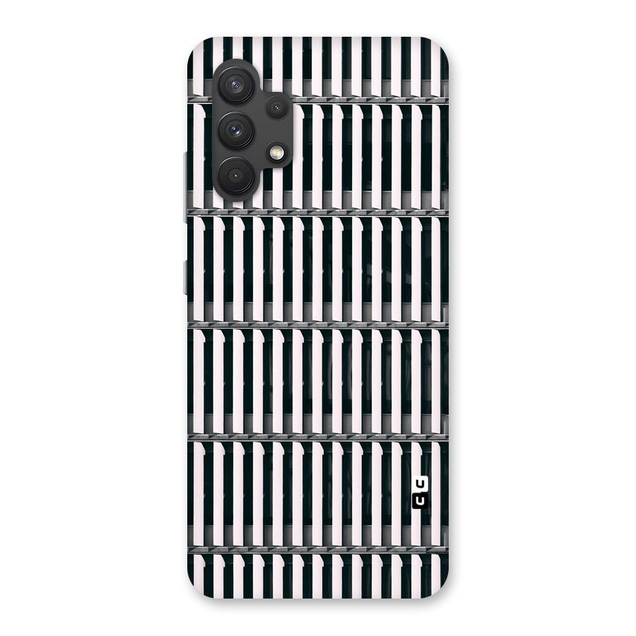 Dark Lines Pattern Back Case for Galaxy A32