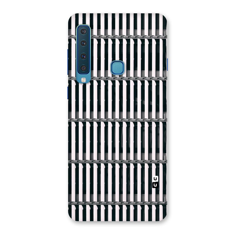 Dark Lines Pattern Back Case for Galaxy A9 (2018)