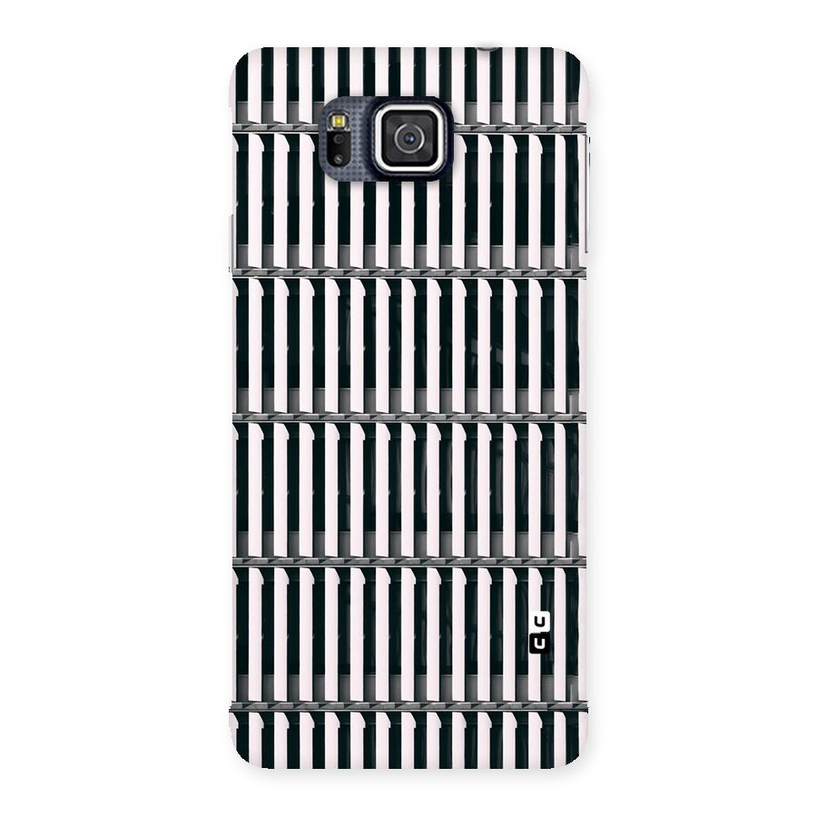Dark Lines Pattern Back Case for Galaxy Alpha