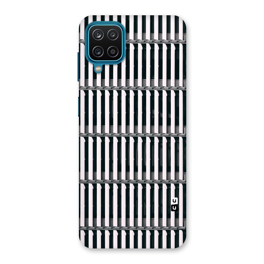 Dark Lines Pattern Back Case for Galaxy F12