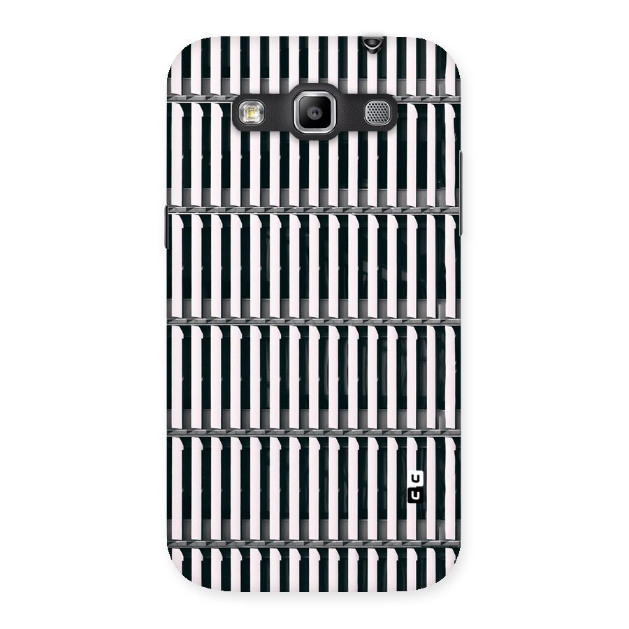 Dark Lines Pattern Back Case for Galaxy Grand Quattro