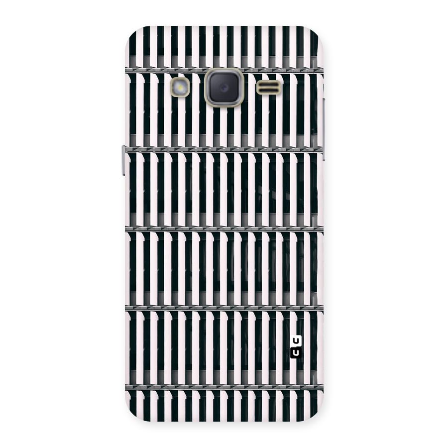 Dark Lines Pattern Back Case for Galaxy J2