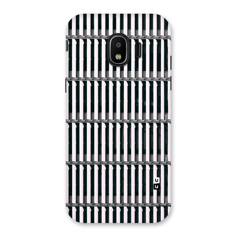 Dark Lines Pattern Back Case for Galaxy J2 Pro 2018