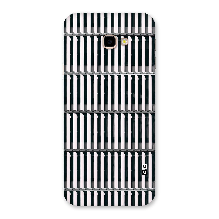 Dark Lines Pattern Back Case for Galaxy J4 Plus
