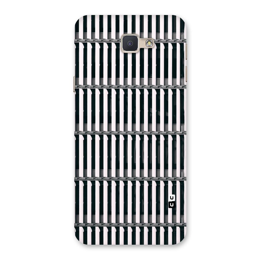 Dark Lines Pattern Back Case for Galaxy J5 Prime