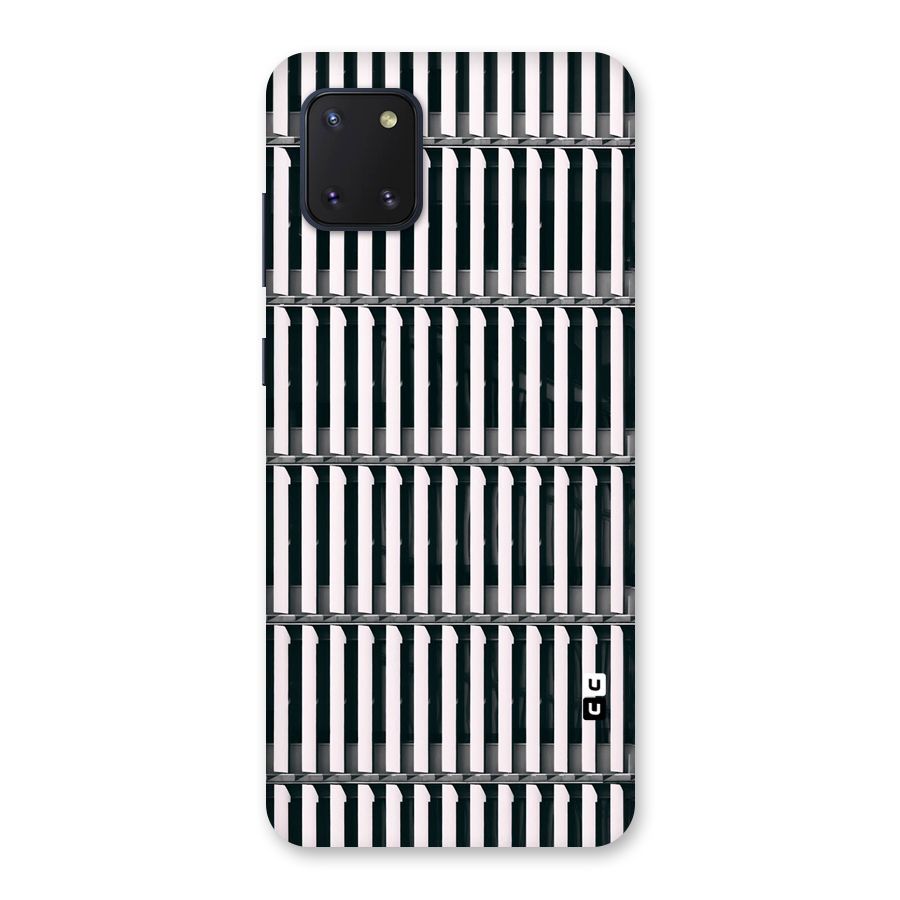 Dark Lines Pattern Back Case for Galaxy Note 10 Lite