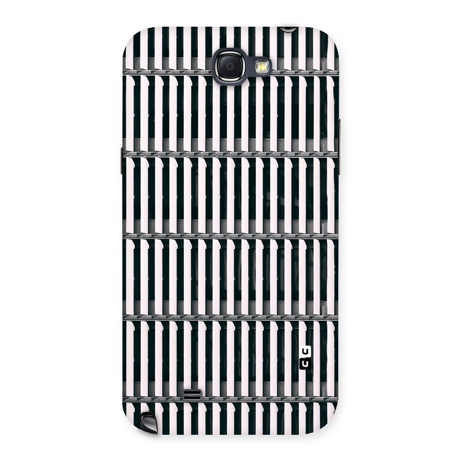 Dark Lines Pattern Back Case for Galaxy Note 2