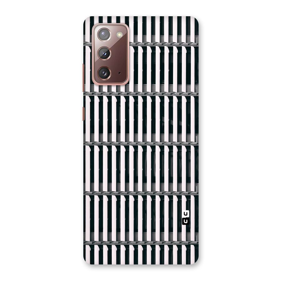 Dark Lines Pattern Back Case for Galaxy Note 20