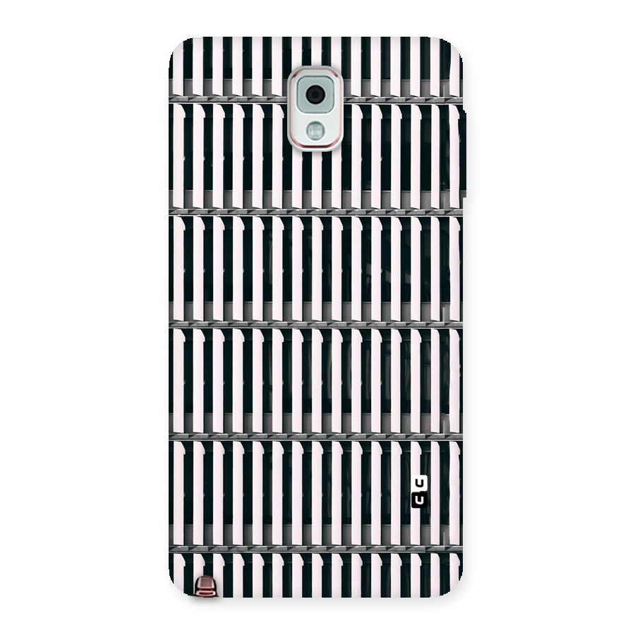 Dark Lines Pattern Back Case for Galaxy Note 3