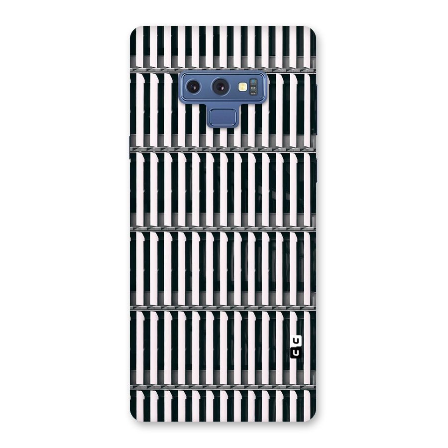 Dark Lines Pattern Back Case for Galaxy Note 9