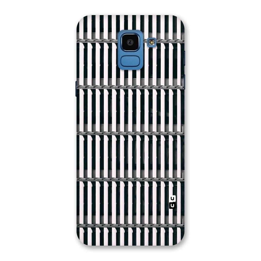 Dark Lines Pattern Back Case for Galaxy On6